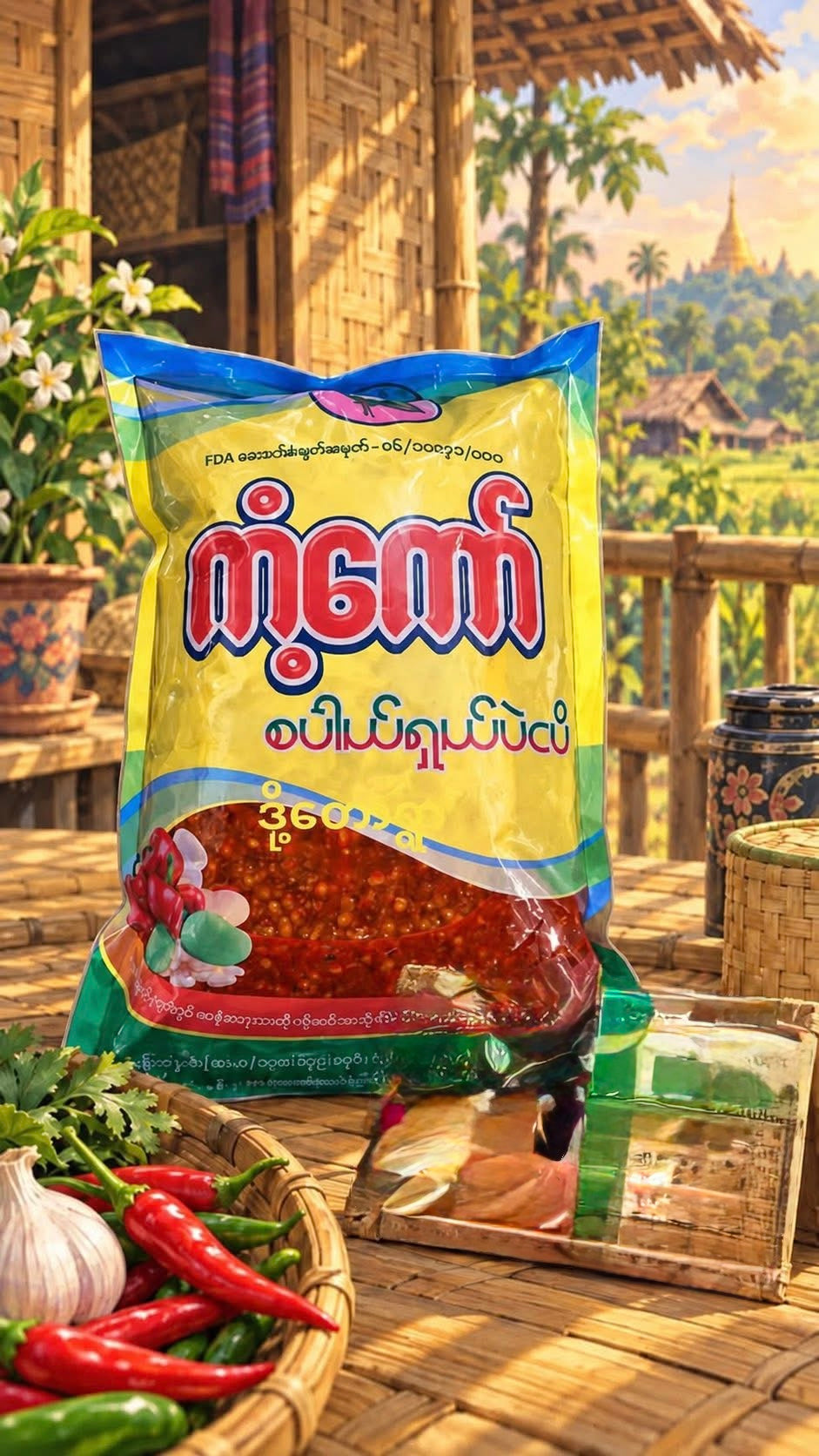 ကံ့ကော် ပဲငပိ အထုတ်ကြီး