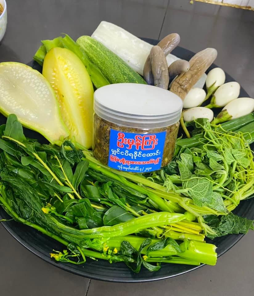 ဦးမှန်ကြီး မျှင်ငပိရခိုင်ထောင်း 250g