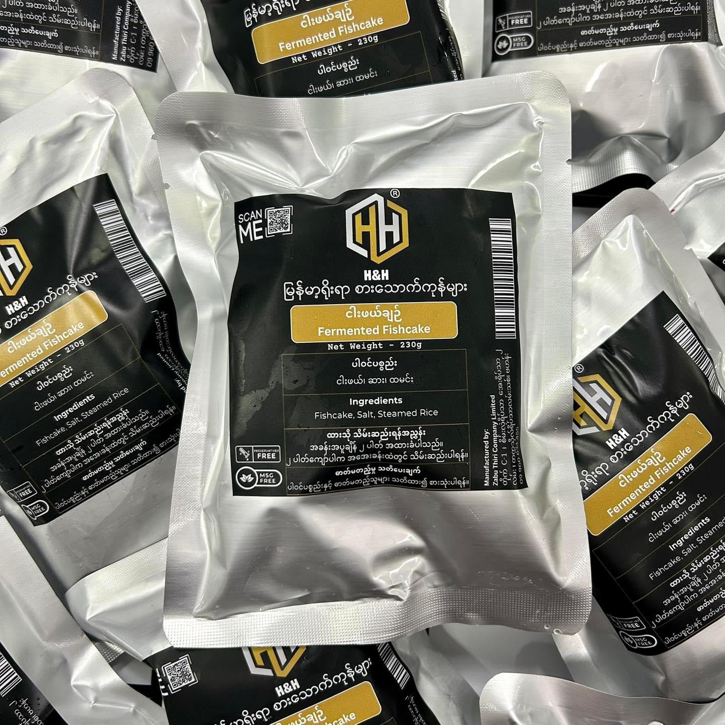 H&H ဖျာပုံငါးဖယ်ချဉ်-230g