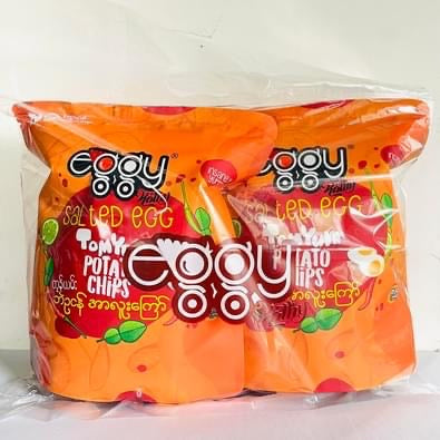 Eggy Kathy Tomyum Potato Chips-125g