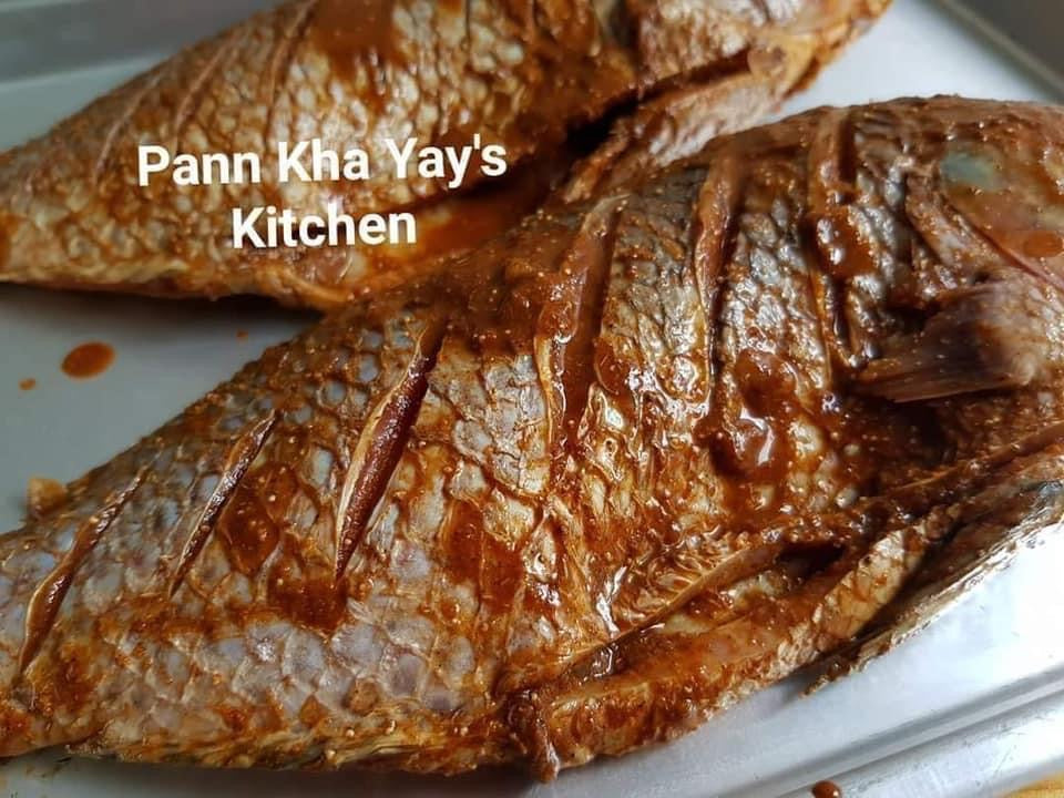 ပန်းခရေ အသားငါးအကင်မှုန့် 100g