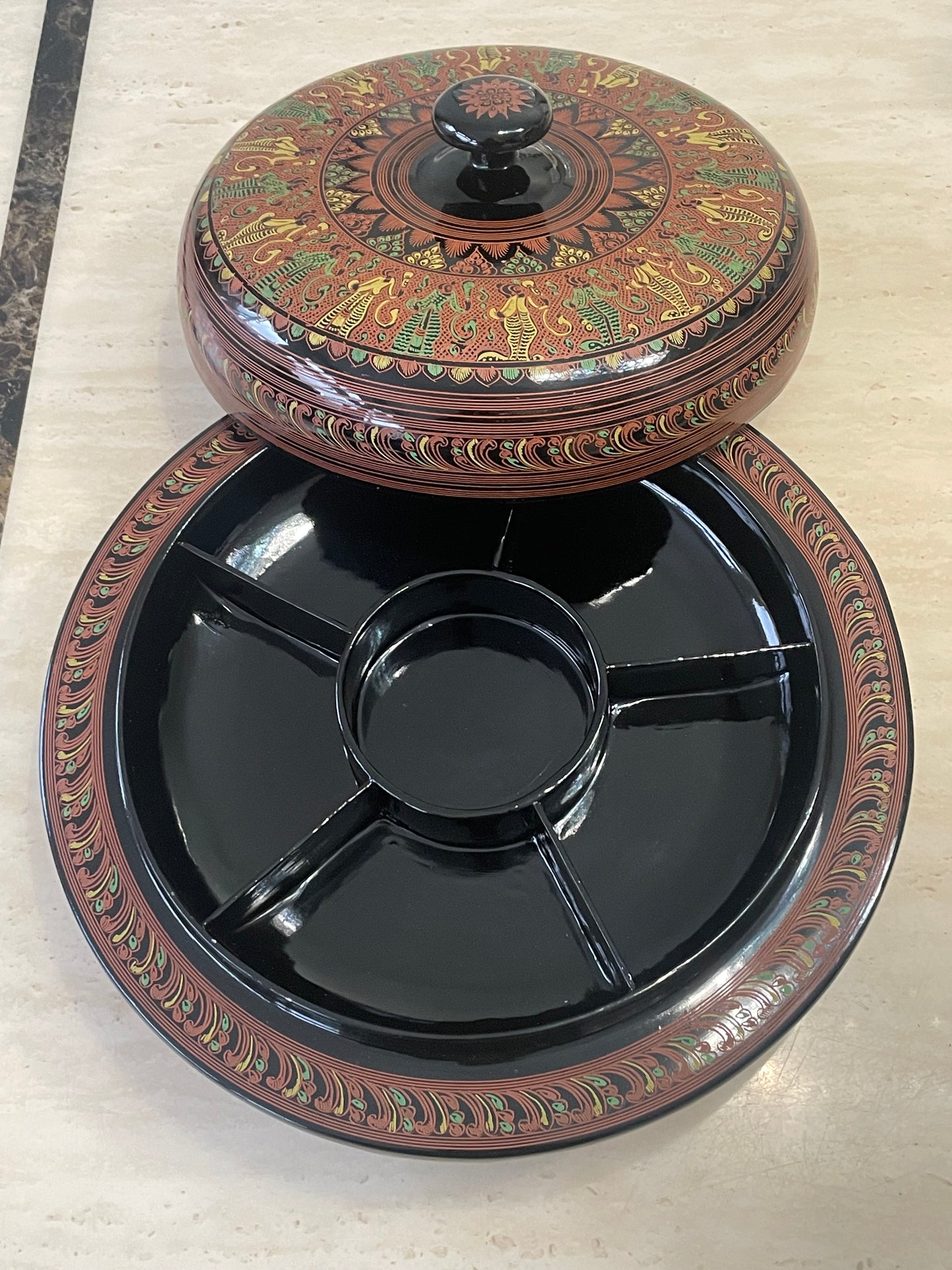 ယွန်း လက်ဖက်အုပ်(ကနုတ်ယွန်း)10” (3)