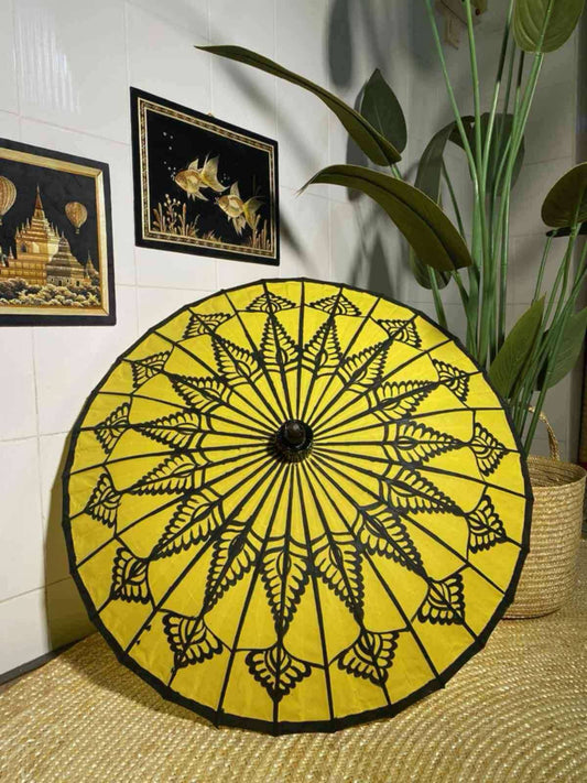 💛မြန်မာ့ရိုးရာ ပုသိမ်ထီး(ပုဂံ ကနုတ်ထီး အကြီး)💛