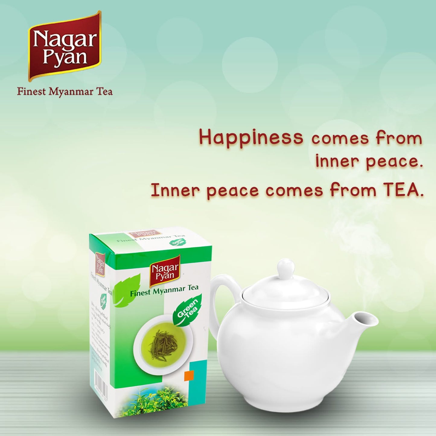 Nagar Pyan Sun-Dry Green Tea 100g