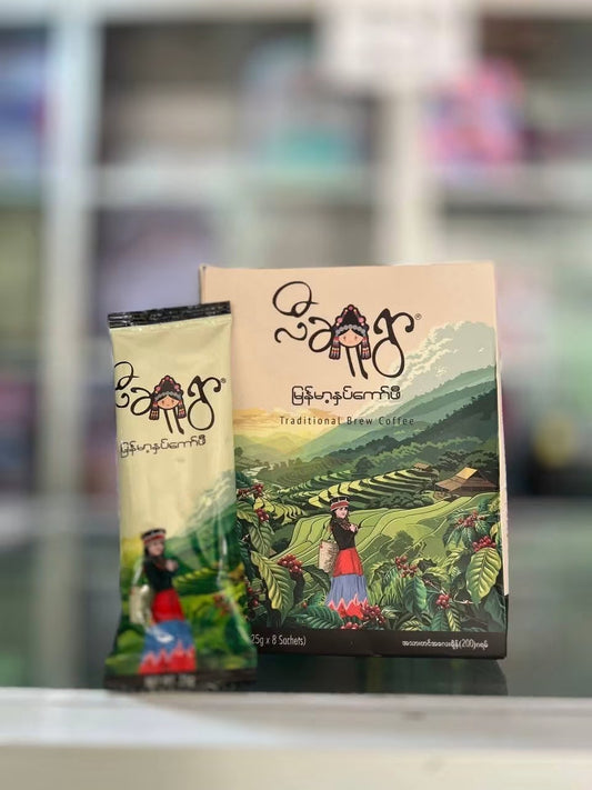 လီဆူရွာ မြန်မာ့နှပ်ကော်ဖီ (25g x 8 sachets)