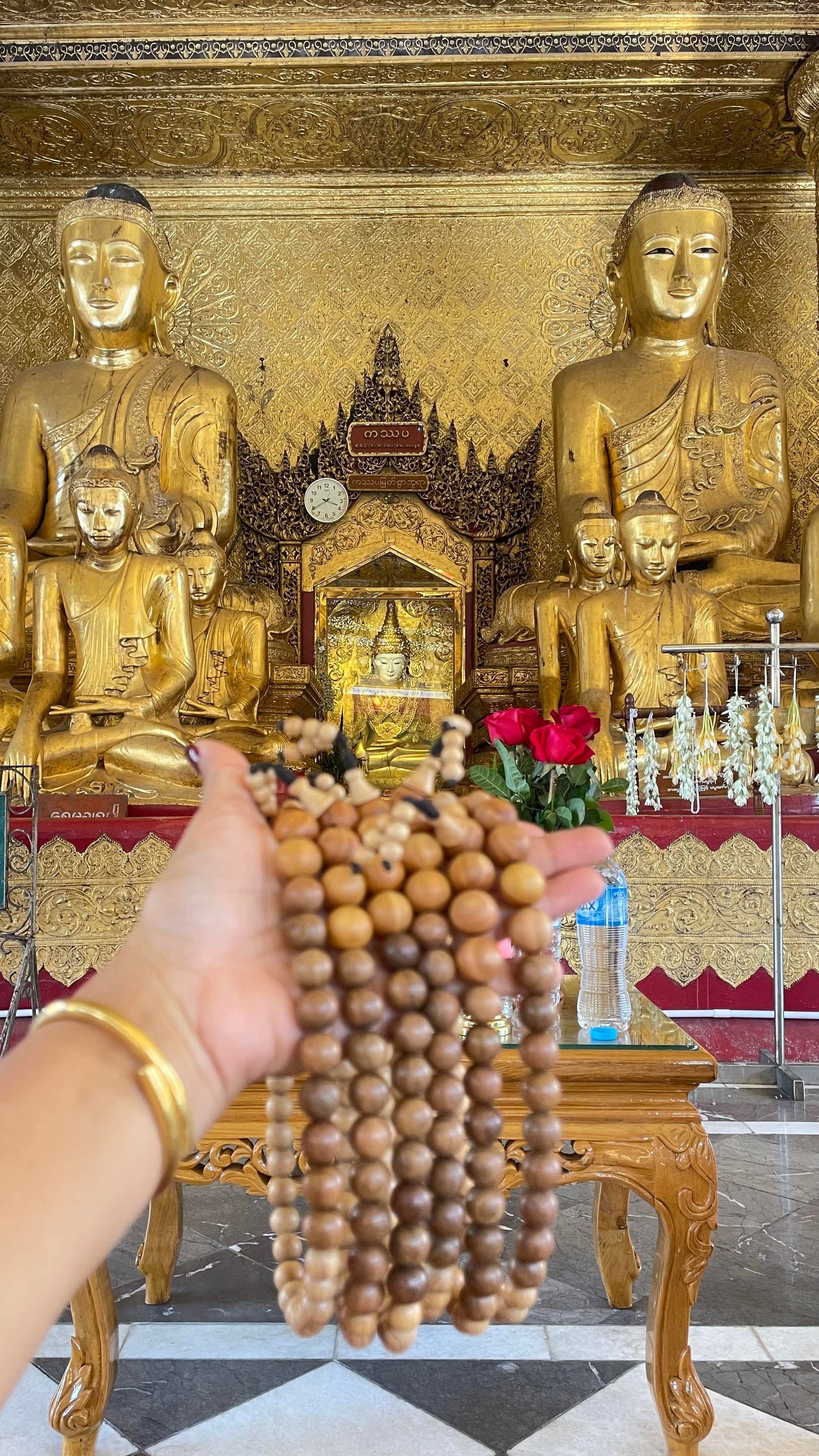 ၃၆လုံးစိပ်ပုတီး (နံ့သာဖြူ ကရမက် တောင်တန်ကြီး)
