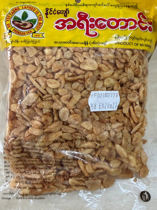 အရီးတောင်း ကြက်သွန်ဖြူကြော်-160g