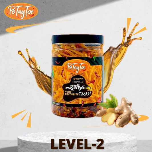 Po Tay Toe Spicy Stick  Level 2 - 180g