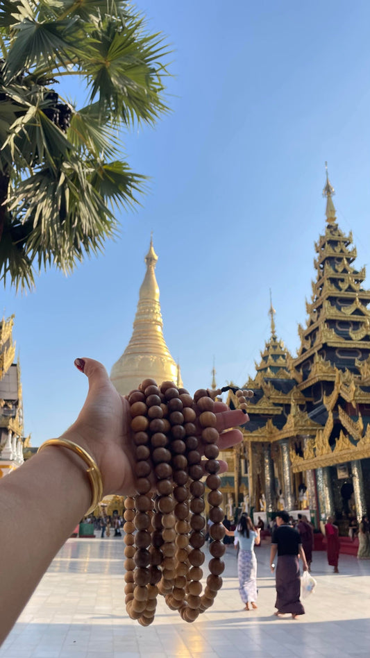 ၃၆လုံးစိပ်ပုတီး (နံ့သာဖြူ ကရမက် တောင်တန်ကြီး)
