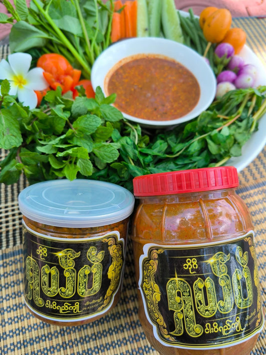 ရှယ်ပဲ ငါးပိရည်ကျို ဘူးကြီး