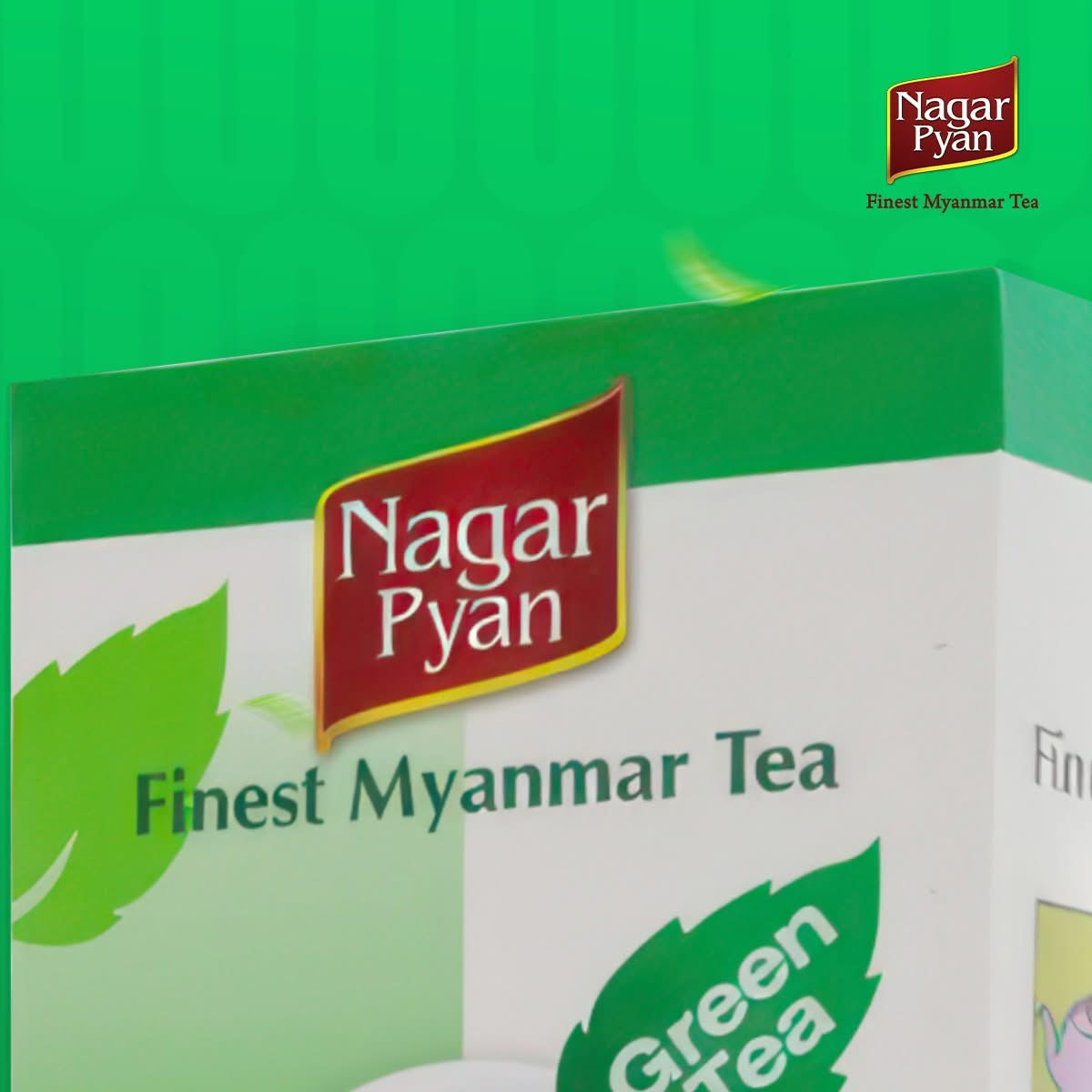Nagar Pyan Green Tea 12 Tea Bags