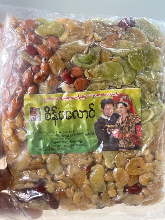 စိန်ပလောင် ရွှေညာပဲနှစ်ပြန်ကြော် 240g