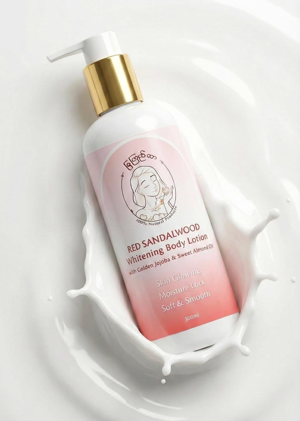 Red Sandalwood Whitening Body Lotion 300 ml