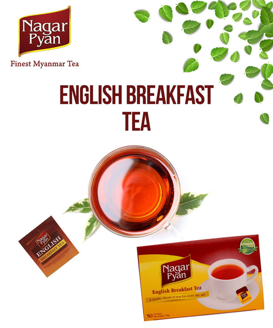 Nagar Pyan English Breakfast Tea 50 Tea Bags