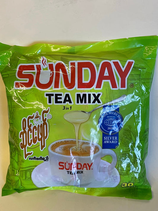 Sunday Tea Mix 3 in 1 ဆိုင်ဖျော် (25g x 30 Sachets)
