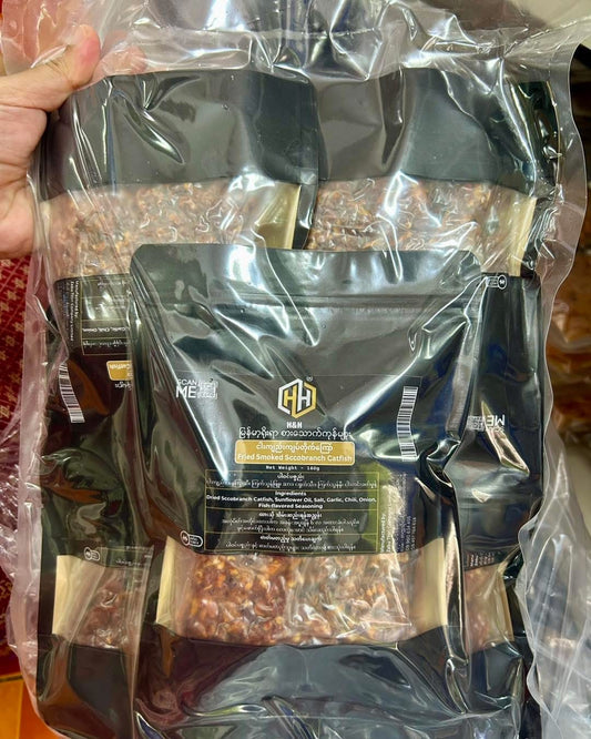 H&H ငါးကျည်းကြပ်
တိုက်ကြော်-125g