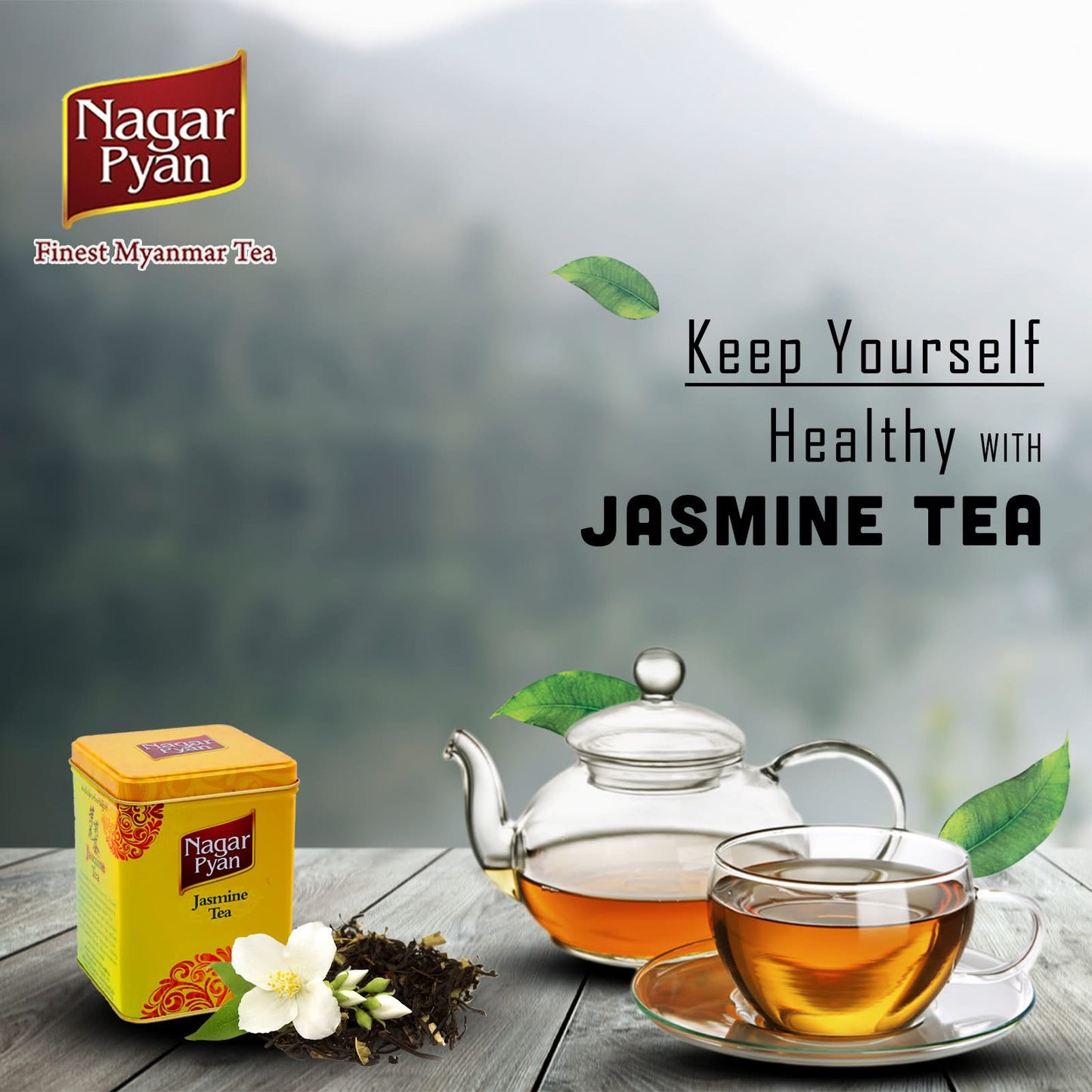 Nagar Pyan Jasmine Tea 100g