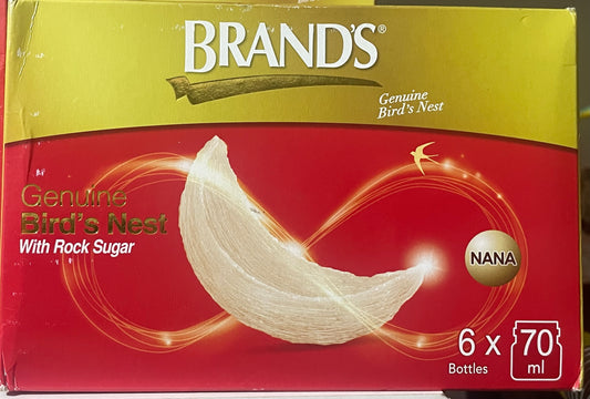 Brands Bird’s Nest with Rock Sugar( 70ml x 6 Bottles )