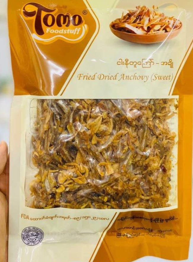 TOMO ငါးနီတူကြော်(အချို) 150g