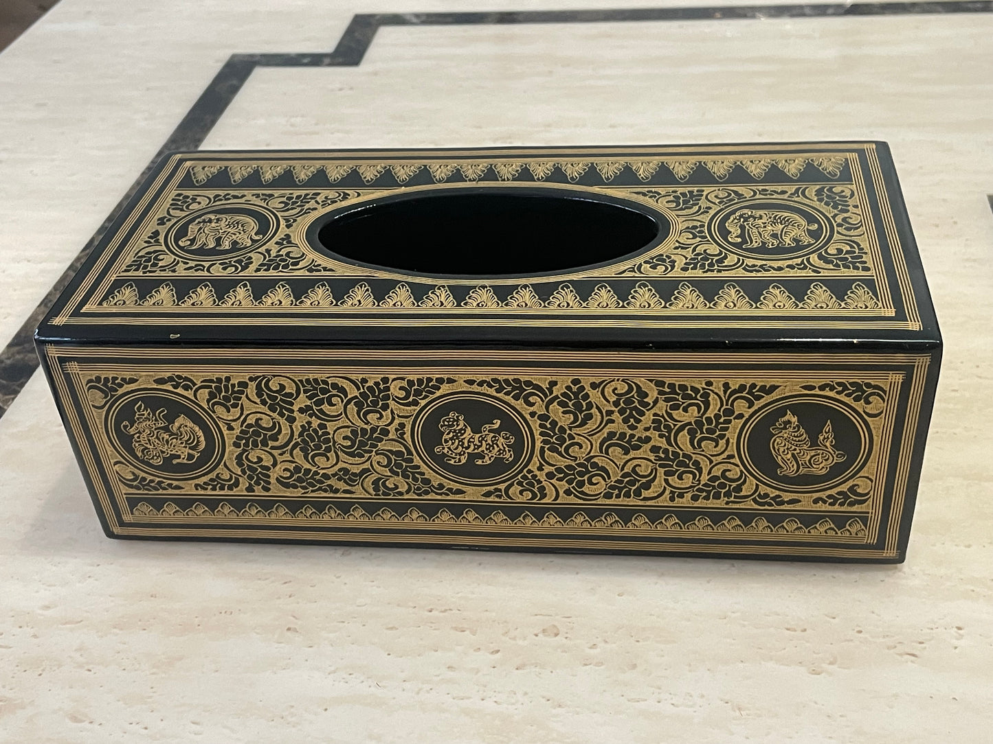 ယွန်း Tissue Box (ရွှေယွန်း) - T1