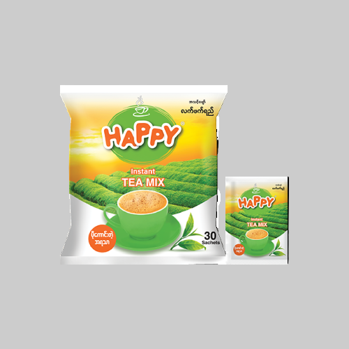 Happy Instant Tea Mix ပုံမှန်တီး (22g x 30Sachets )
