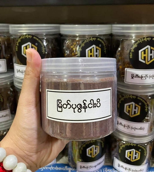 H&H ဘိတ်စိမ်းစားမျှင်ငပိ 400g