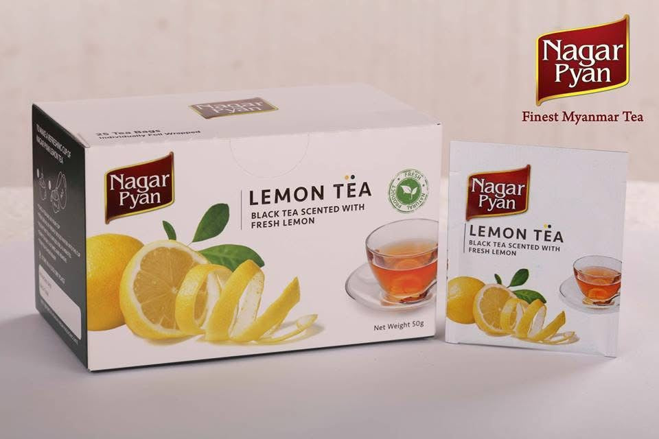 Nagar Pyan Lemon Tea 25 Tea Bags