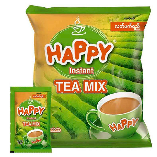 Happy Instant Tea Mix ပုံမှန်တီး (22g x 30Sachets )