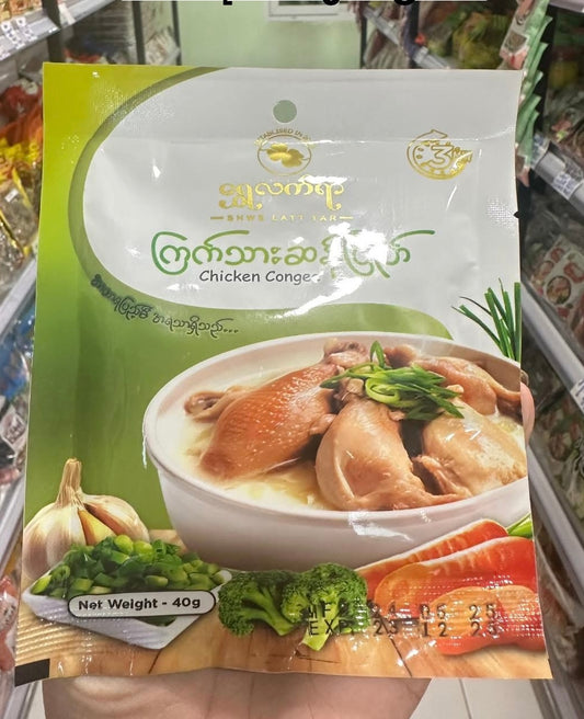 ရွှေလက်ရာ ကြက်သားဆန်ပြုတ် 40g