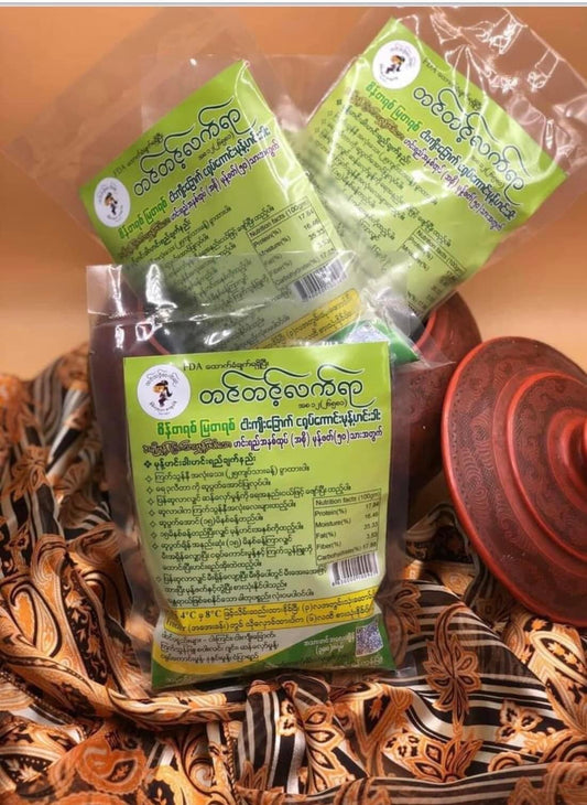 တင့်တင့်လက်ရာငါးကျီးခြောက်ငရုတ်ကောင်းမုန့်ဟင်းခါး