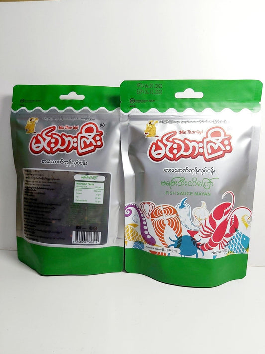 မင်းသားကြီး မရမ်းသီးငပိကြော်-160g